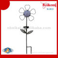 Iron solar flower outdoor light